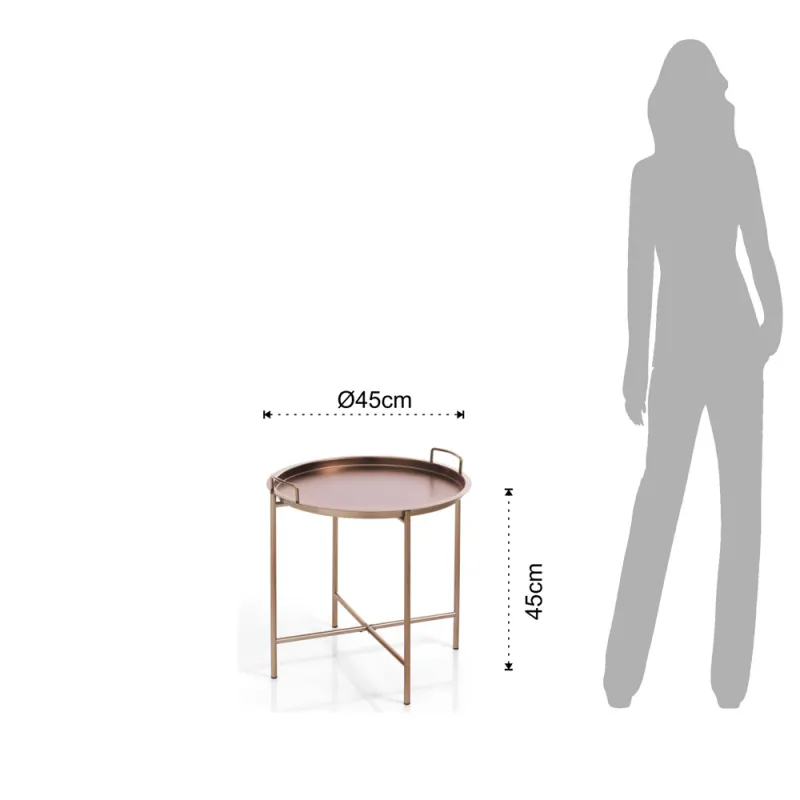 Masuta De Cafea Vagna Copper 3356 Tomasucci Italia 