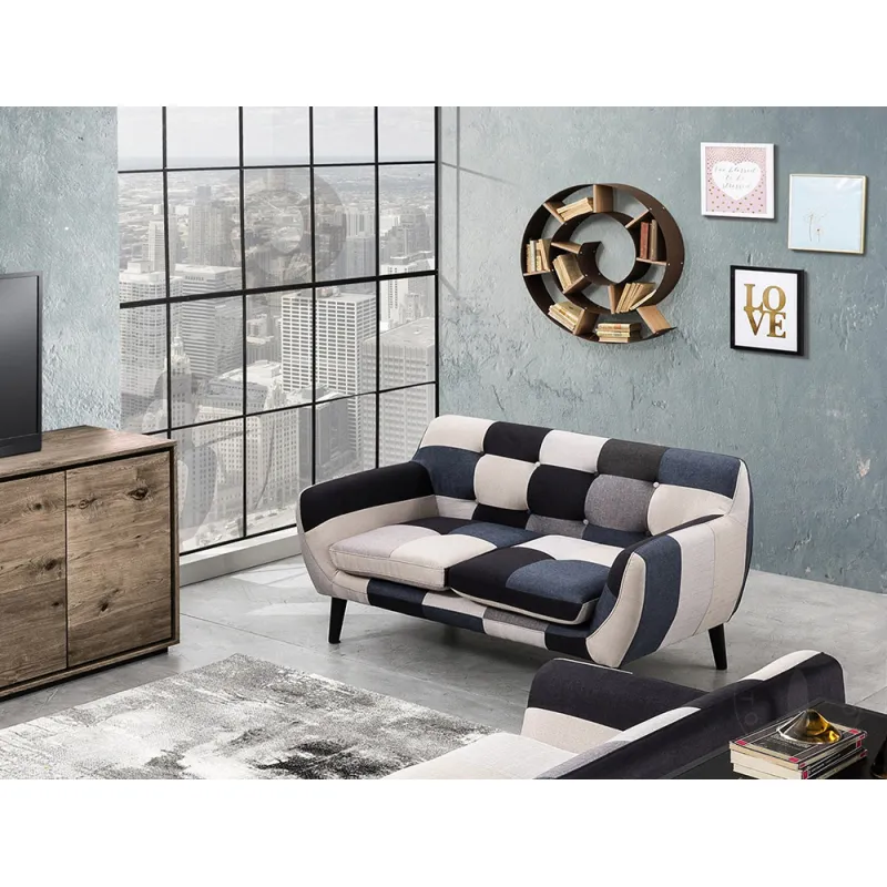 Canapea 3 Locuri Din Stofa 3 Gialos 3366 Tomasucci Italia 