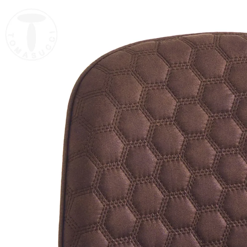 Scaun Cu Efect De Catifea Gale Brown 3378 Tomasucci Italia 