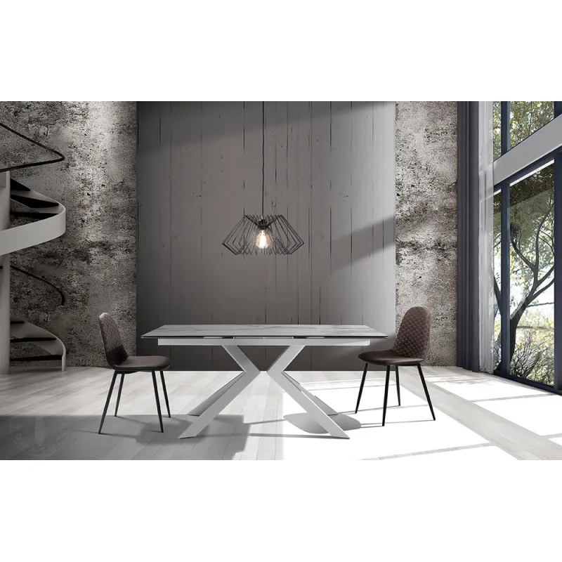 Scaun Cu Efect De Catifea Gale Brown 3378 Tomasucci Italia 