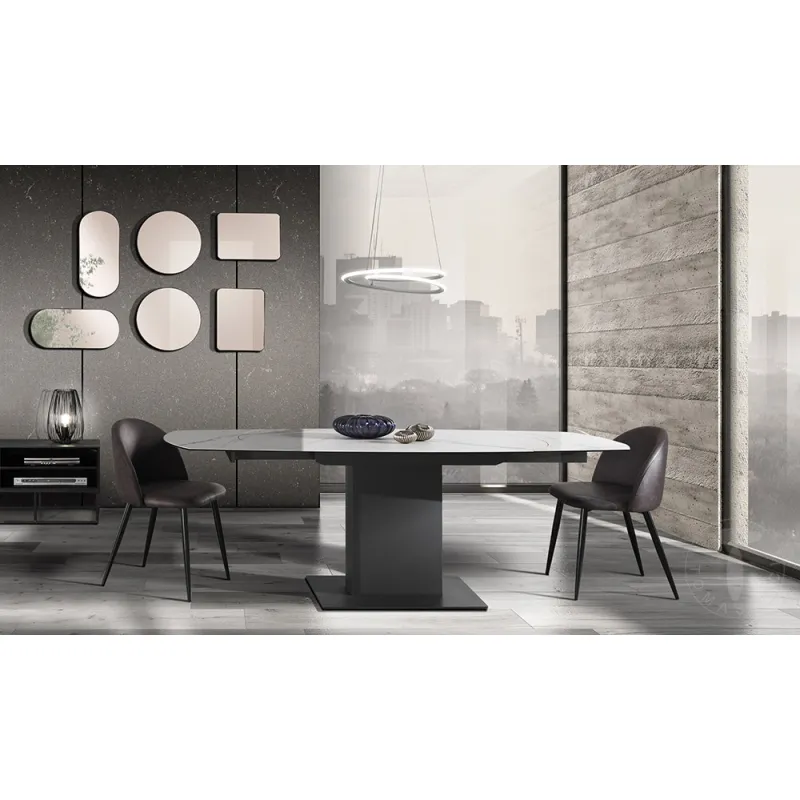 Scaun Cu Efect De Catifea New Kelly Grey 3381 Tomasucci Italia 