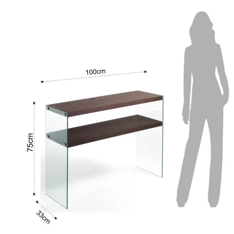 Consola Nancy Dark Wood 3391 Tomasucci Italia 