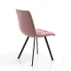 Scaun Cu Efect De Catifea Toffee Pink 3481 Tomasucci Italia 
