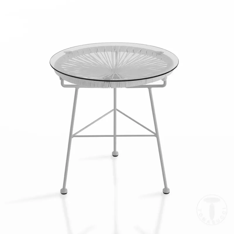 Masuta De Cafea De Interior-Exterior Numana White 3488 Tomasucci Italia 
