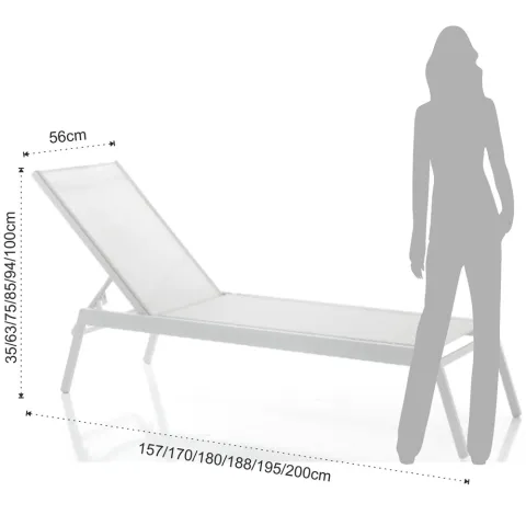 Sezlong Milos 3497 Tomasucci Italia 