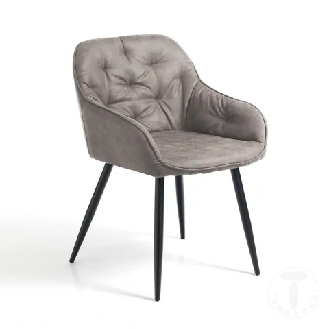 Scaun Tapitat Lovely Grey 3550 Tomasucci Italia 