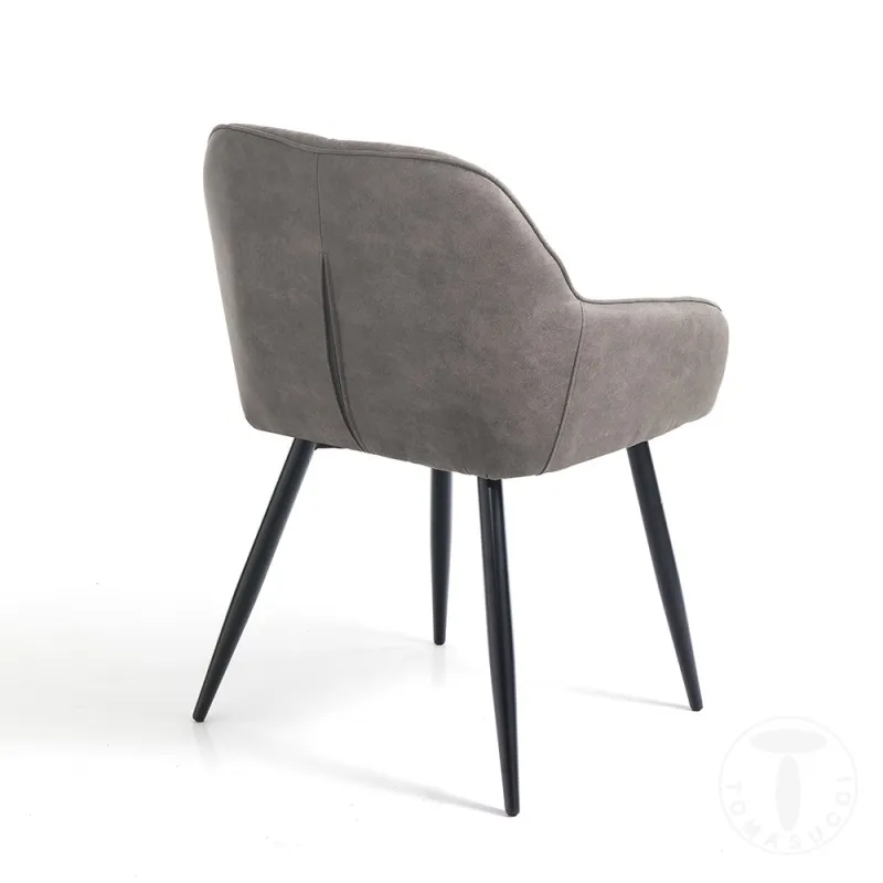 Scaun Tapitat Lovely Grey 3550 Tomasucci Italia 