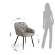 Scaun Tapitat Lovely Grey 3550 Tomasucci Italia 