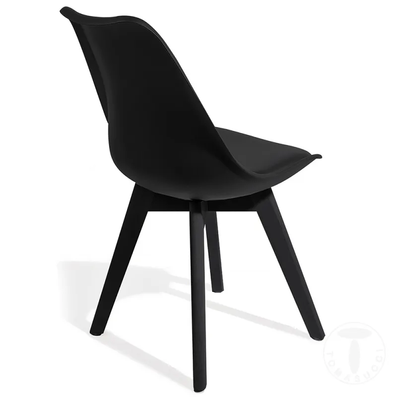 Scaun Captusit Kiki Evo Black 3551 Tomasucci Italia 