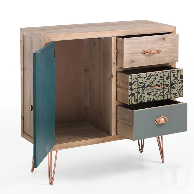 Dulap 3 Sertare 1 3/C Kijo 3554 Tomasucci Italia 