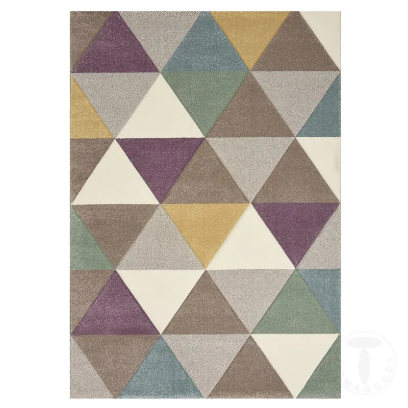 Covor Sculptat Manual Optical Pastel 3612 Tomasucci Italia 