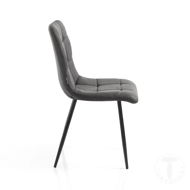 Scaun Tapitat Toffee Old Grey 3616 Tomasucci Italia 