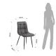 Scaun Tapitat Toffee Old Grey 3616 Tomasucci Italia 