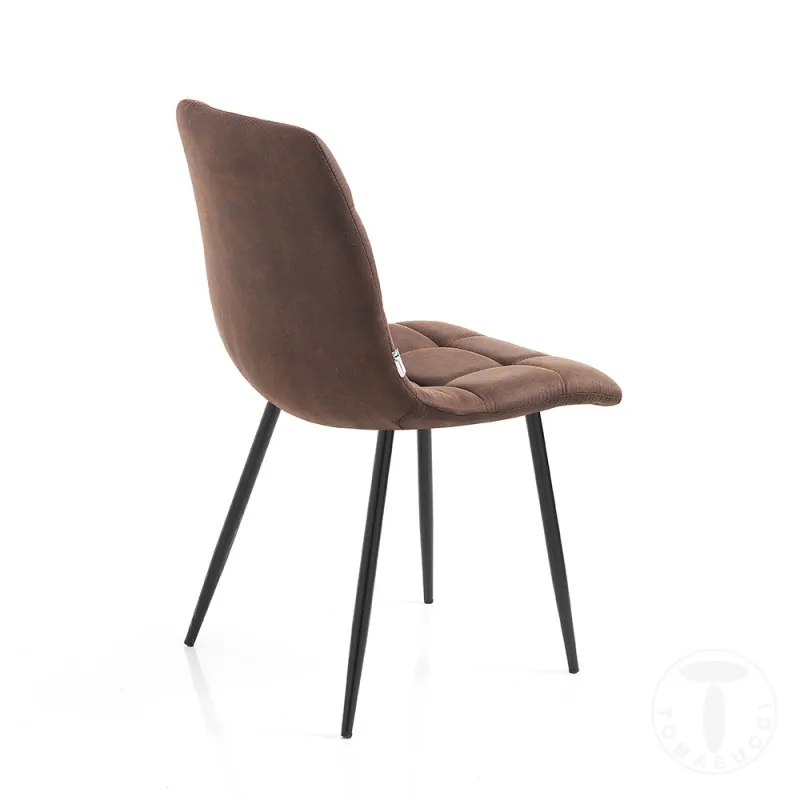 Scaun Tapitat Toffee Old Brown 3617 Tomasucci Italia 