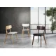 Scaun Cu Spatar Din Lemn Masiv Varm Dark Wood 3692 Tomasucci Italia 