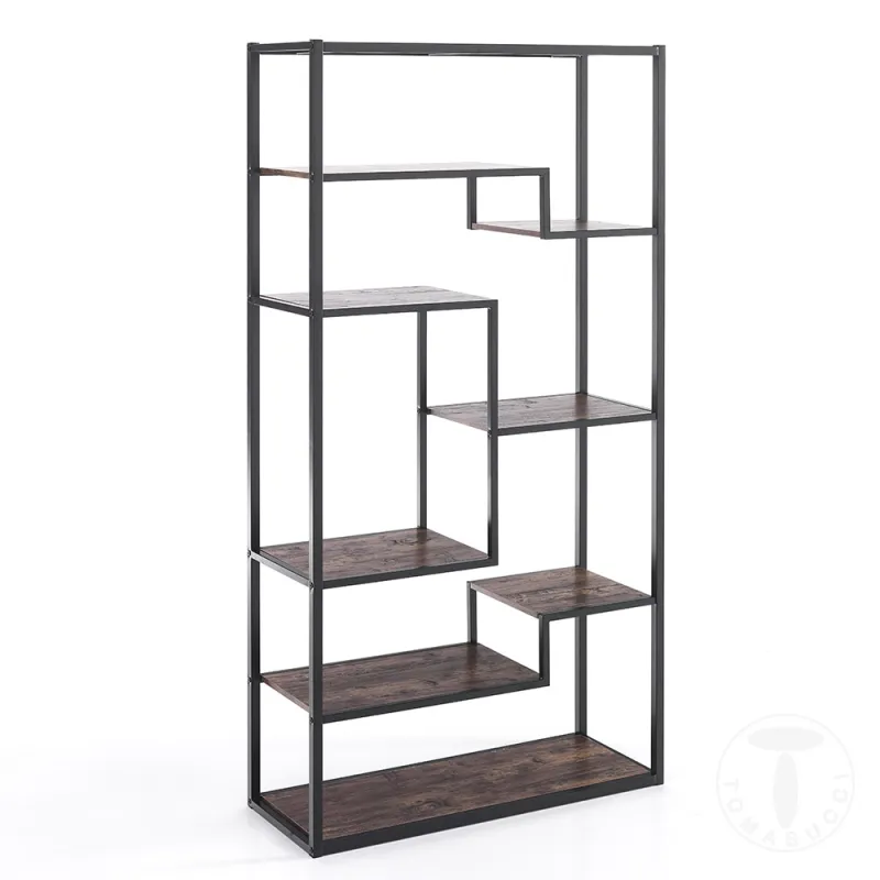 Biblioteca Jumble High Black 3697 Tomasucci Italia 