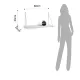Raft De Perete Fast White 3714 Tomasucci Italia 