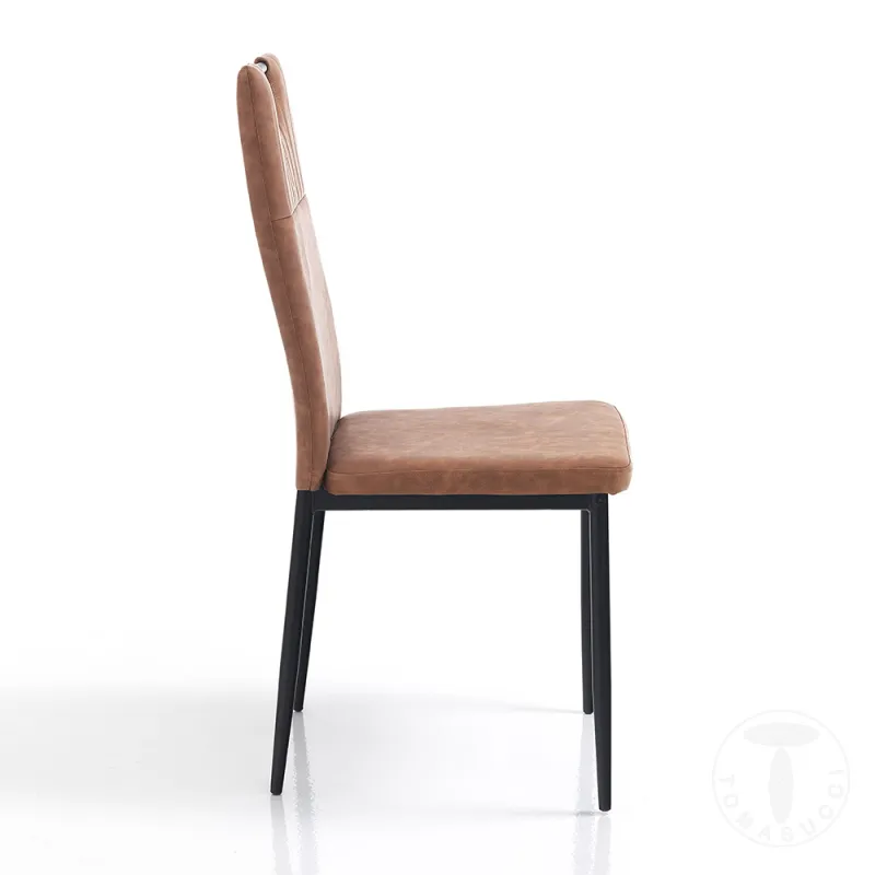 Scaun Tapitat Axandra Dark Brown 3750 Tomasucci Italia 