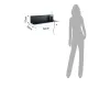 Aplica Magic Shelf Black 3772 Tomasucci Italia 