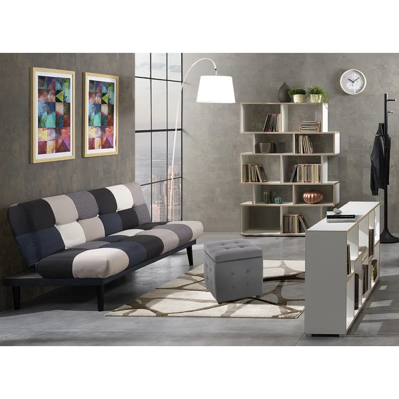 Taburet Depozitare Dado Dark Grey 3793 Tomasucci Italia 