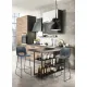Scaun Bar Leonel Grey 3800 Tomasucci Italia 