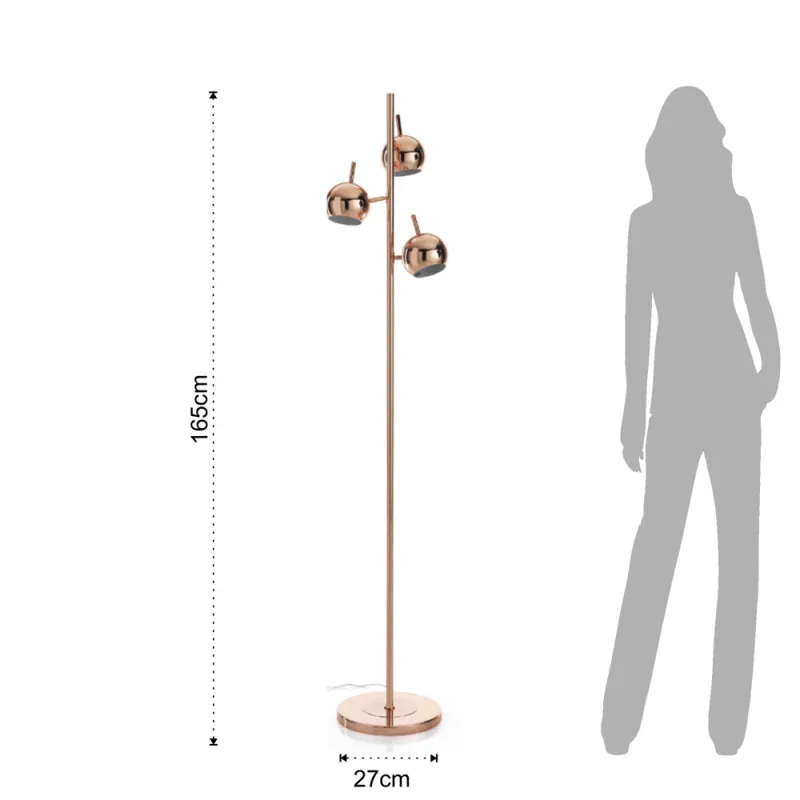 Lampadar Globe Copper 3812 Tomasucci Italia 