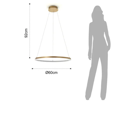 Suspensie Ring Gold 3818 Tomasucci Italia 