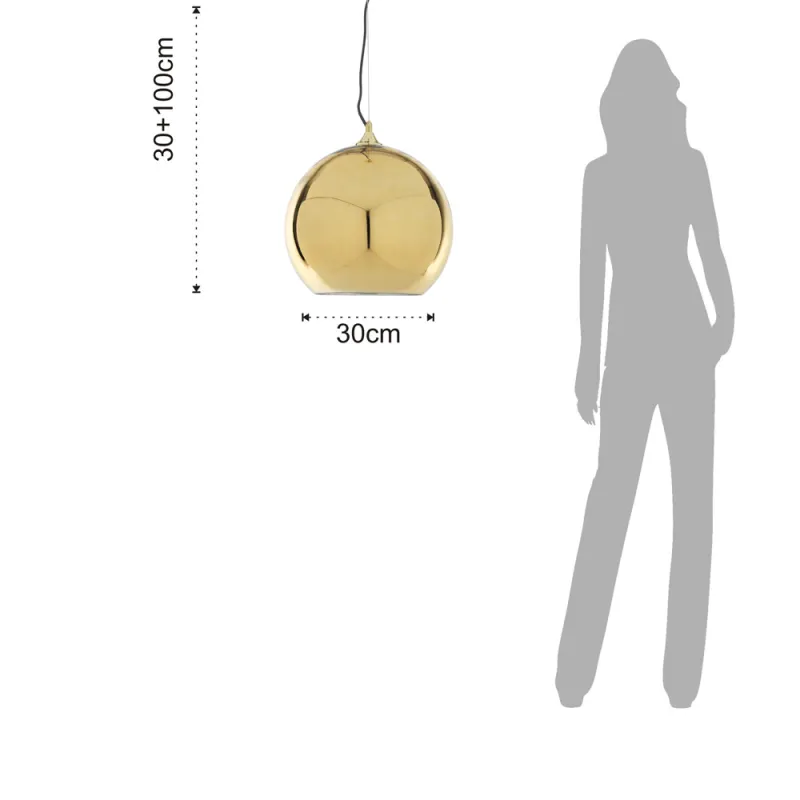 Pendul Globe Gold 3823 Tomasucci Italia 