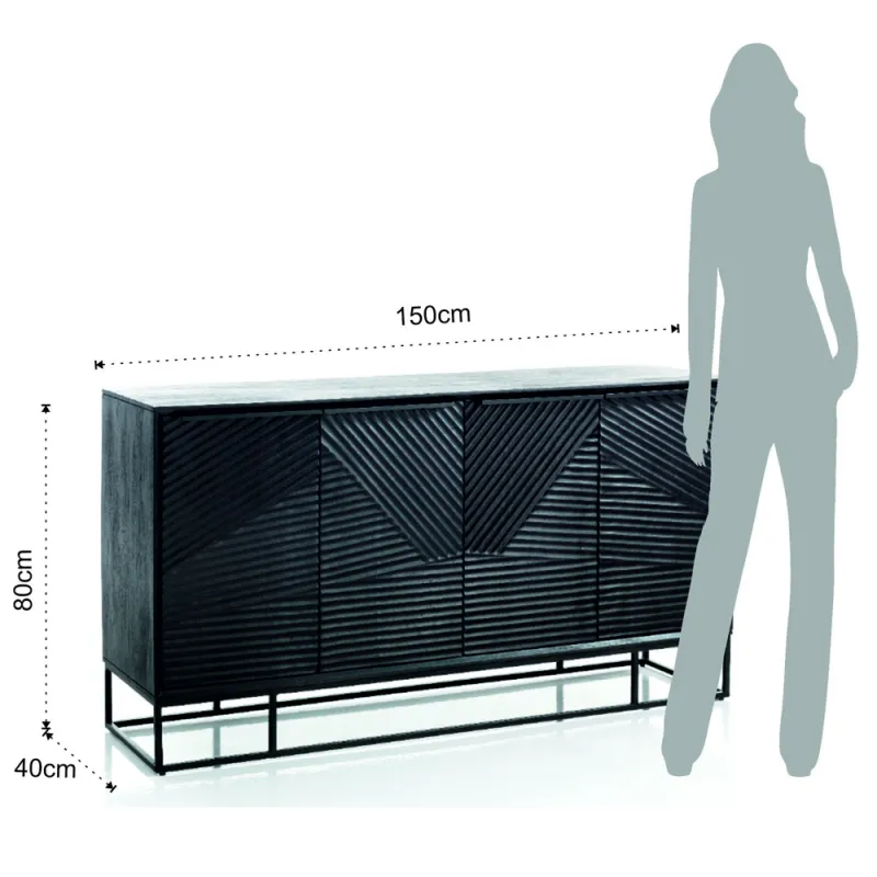 Bufet Cu 4 Usi 4 Horo 3865 Tomasucci Italia 