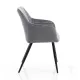 Scaun Tapitat Denver Grey 3956 Tomasucci Italia 
