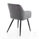 Scaun Tapitat Denver Grey 3956 Tomasucci Italia 