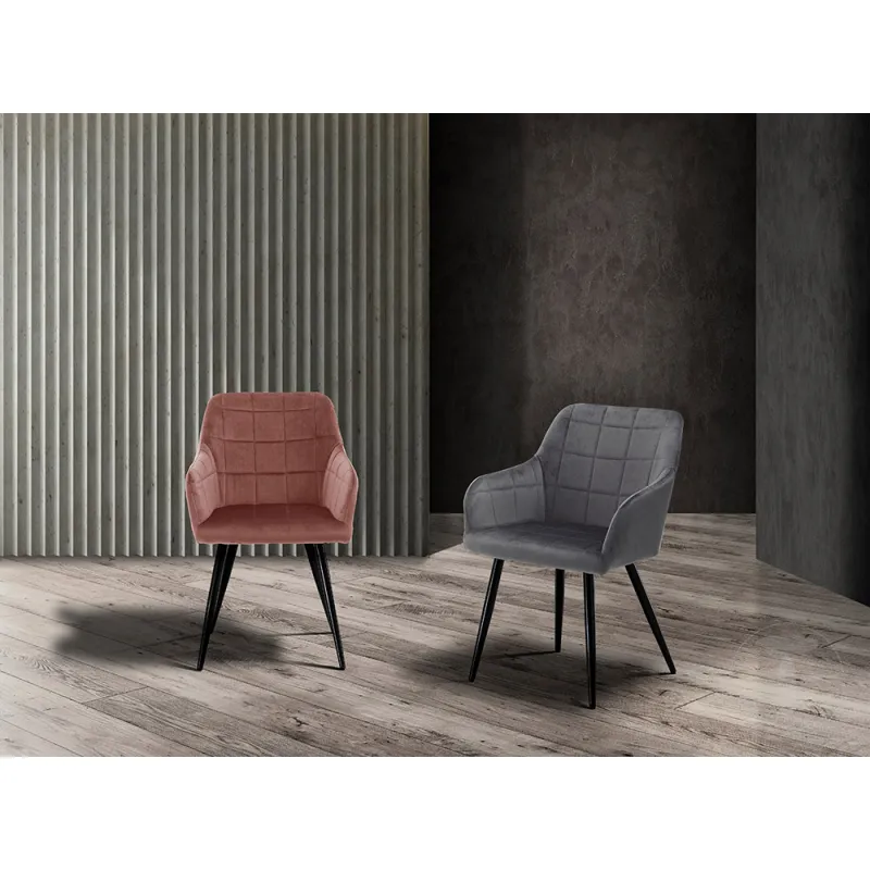 Scaun Tapitat Denver Grey 3956 Tomasucci Italia 