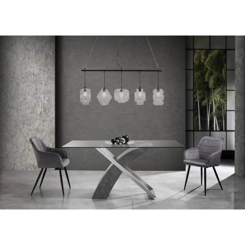 Scaun Tapitat Denver Grey 3956 Tomasucci Italia 