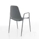 Scaun De Interior-Exterior Oslo Grey Plus 3965 Tomasucci Italia 