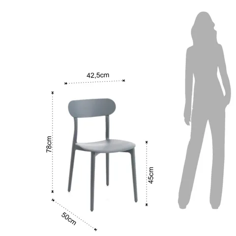 Scaun De Interior-Exterior Stoccolma 3967 Tomasucci Italia 