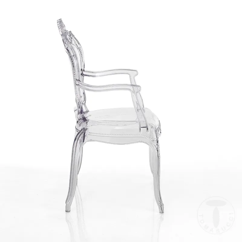 Scaun De Interior-Exterior Lisbona Clear Plus 3971 Tomasucci Italia 