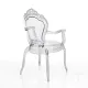 Scaun De Interior-Exterior Lisbona Clear Plus 3971 Tomasucci Italia 