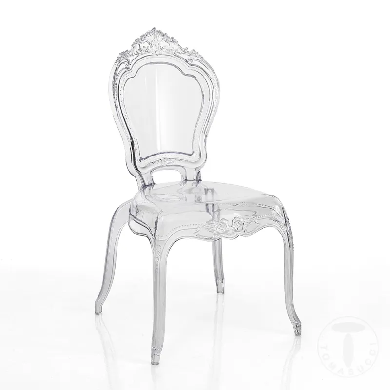 Scaun De Interior-Exterior Lisbona Clear 3974 Tomasucci Italia 