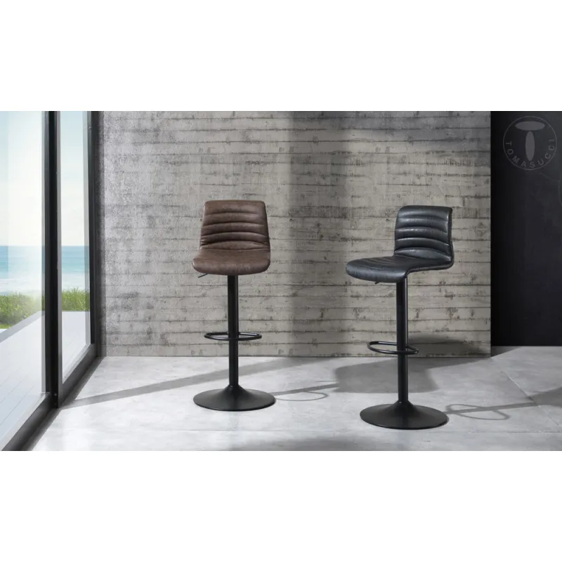 Scaun Bar Garbo Brown 3993 Tomasucci Italia 