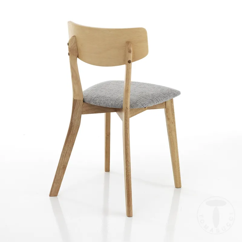 Scaun Din Lemn Masiv Varm Wood 3996 Tomasucci Italia 