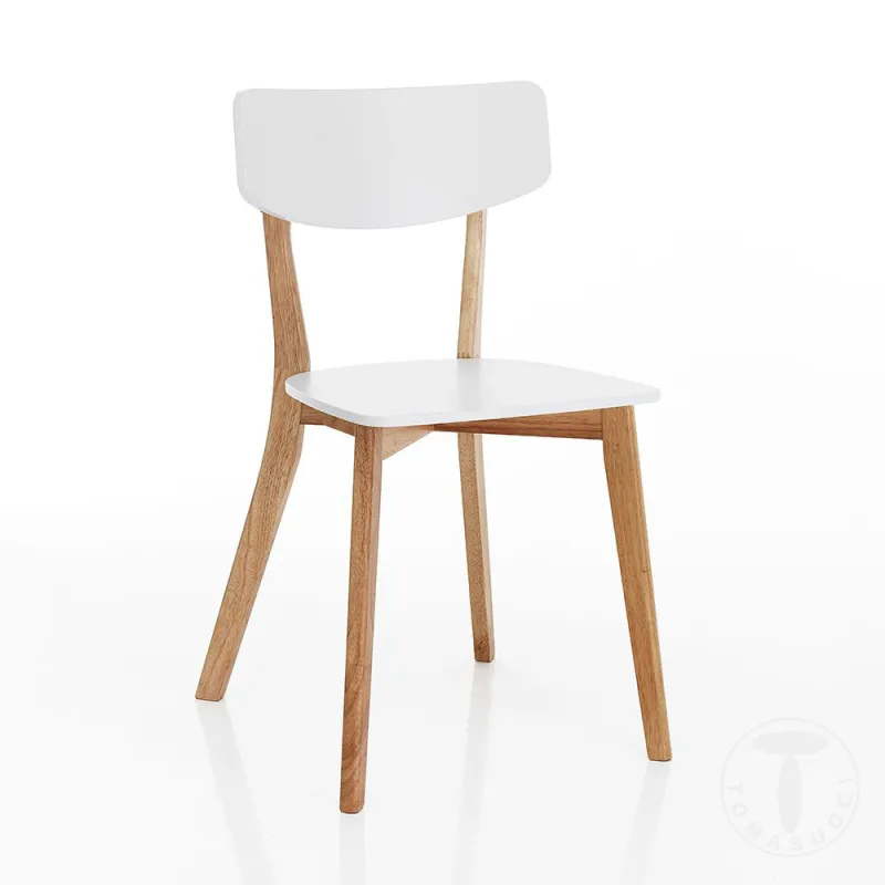 Scaun Varm White Wood 4007 Tomasucci Italia 