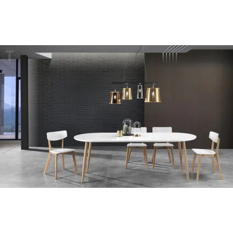 Scaun Varm White Wood 4007 Tomasucci Italia 