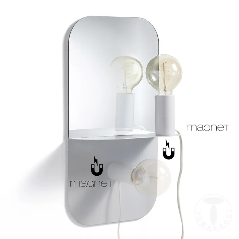 Veioza Polita Magic Shelf White 4008 Tomasucci Italia 