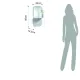 Veioza Polita Magic Shelf White 4008 Tomasucci Italia 