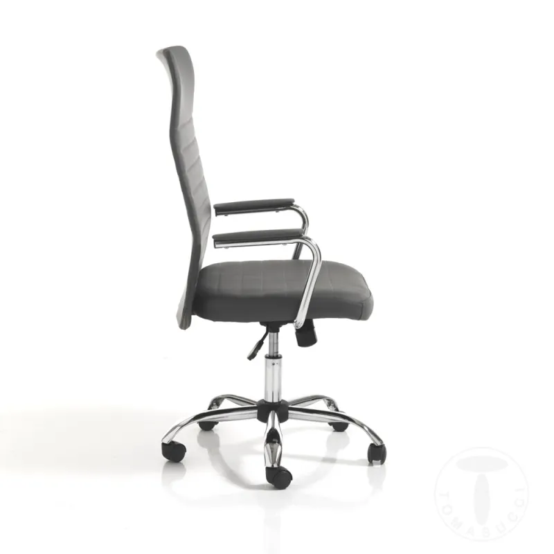 Scaun Birou Tyler High Grey 4023 Tomasucci Italia 