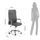 Scaun Birou Tyler High Grey 4023 Tomasucci Italia 