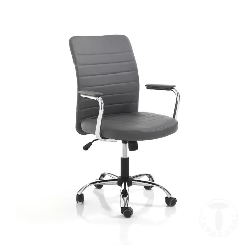 Scaun Birou Tyler Grey 4024 Tomasucci Italia 