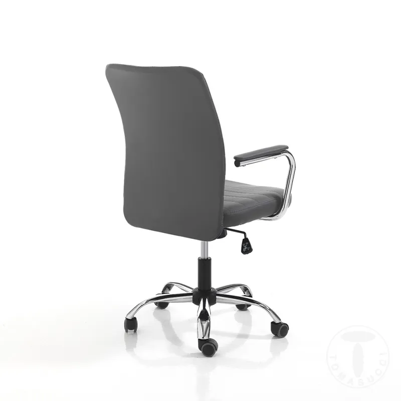 Scaun Birou Tyler Grey 4024 Tomasucci Italia 