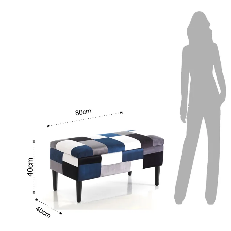 Lada Depozitare Kaleidos Blue 4079 Tomasucci Italia 