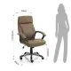 Scaun Birou Rye Brown 4082 Tomasucci Italia 